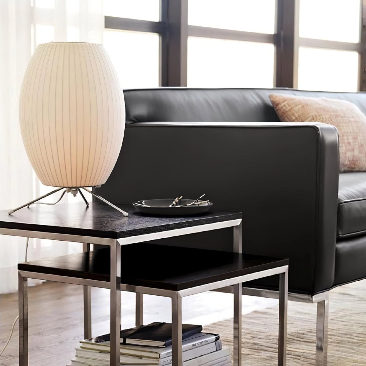 Lampe sur Pied Rond | Élégante et Adjustable