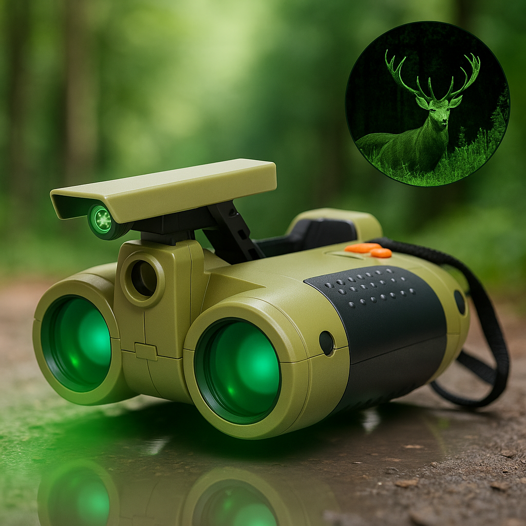 Lunettes de Vue Nocturne pour Enfants - Parfaites pour la découverte de la nature - blxckfr