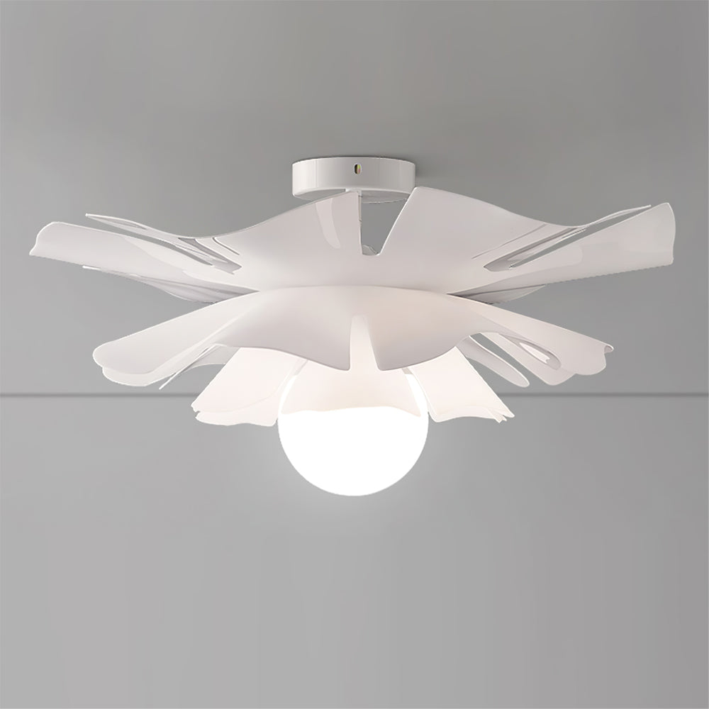 Luminaire Suspendu Fleuri | Éclairage Doux et Atmosphère Féminine