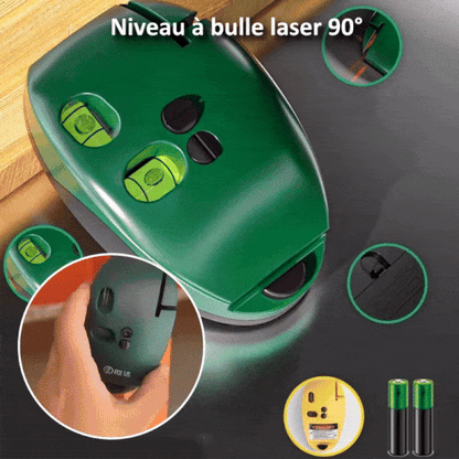 Niveau à Bulle Laser 90° Précis 0