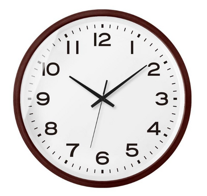 Horloge Murale Bois Clair | Design Nordique et Finition Raffinée