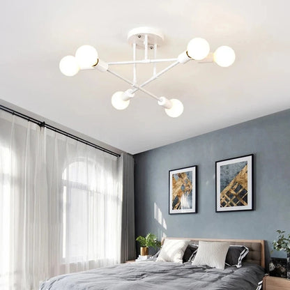 Lampe Design Métal Chromé avec Douille E27 – Élégante et Lumineuse
