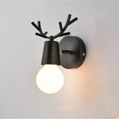 Lampe Murale Design Bois de Cerf | Éclairage Chic et LED Économique
