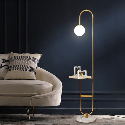 Lampe de Salon Élégante avec Table Basse