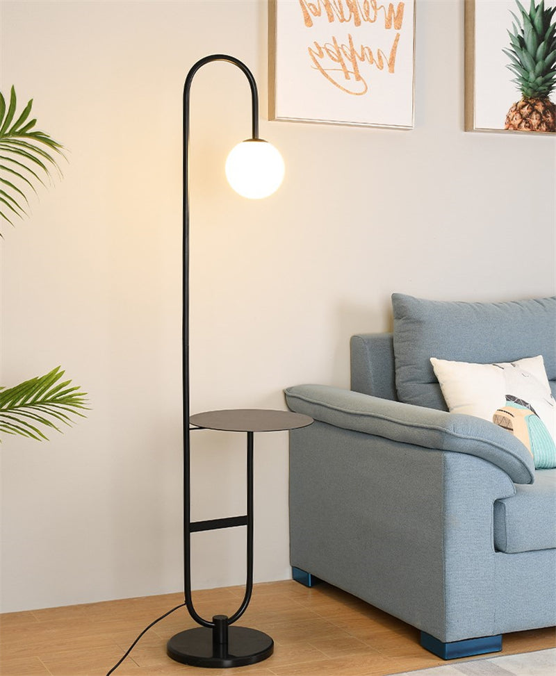 Lampe de Salon Élégante avec Table Basse