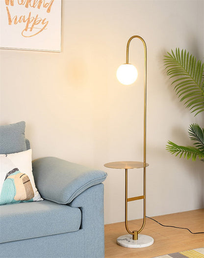 Lampe de Salon Élégante avec Table Basse