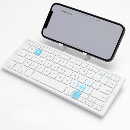 Clavier Bluetooth Compact pour Tablettes | Ultra Léger et Conçu Pour Voyager