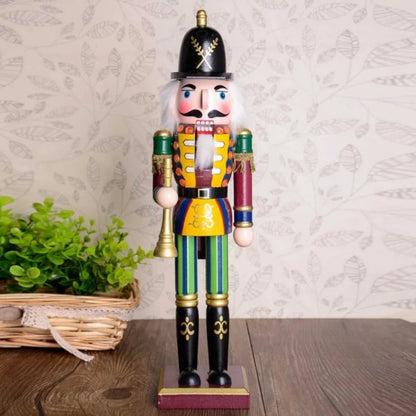 Décoration de Noël Casse-Noix en Bois 30cm - Foivo