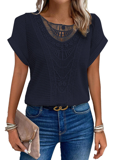 Blouse Féminine Tricotée Chaude pour Tous les Jours