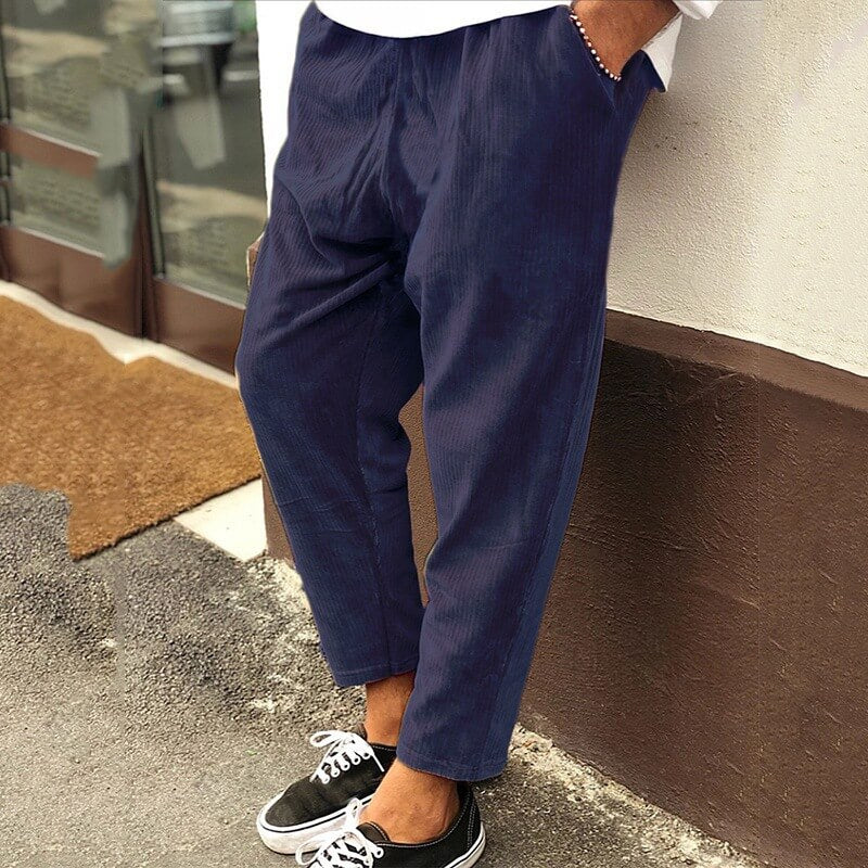 Pantalon Coton Doux et Élégant - BlxckFR
