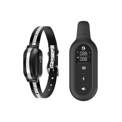 Collier Anti-Aboiement Électrique Chien | Imperméable, 16 Intensités Réglables - Foivo