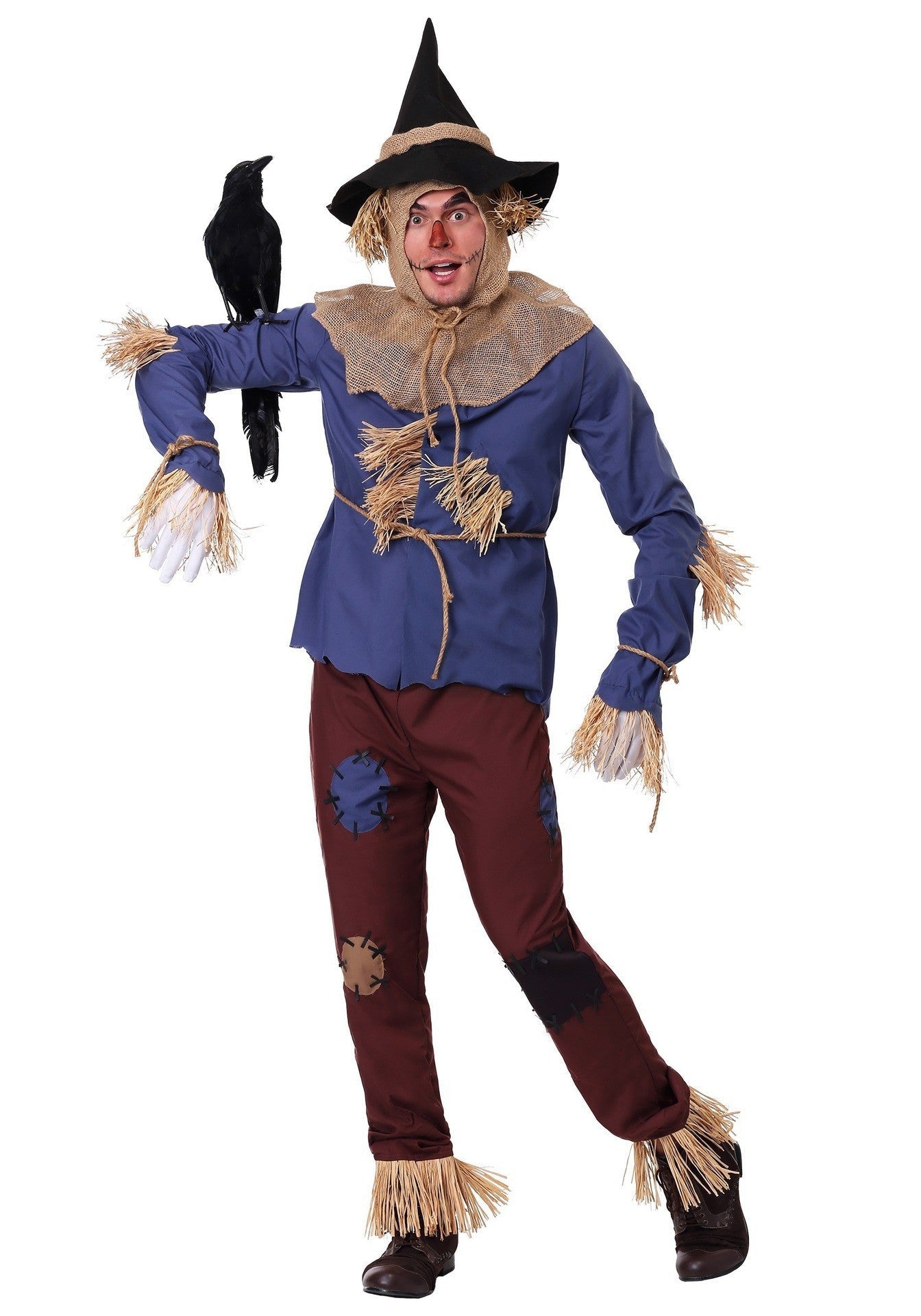 Costume d'Épouvantail d'Halloween Classique pour Homme