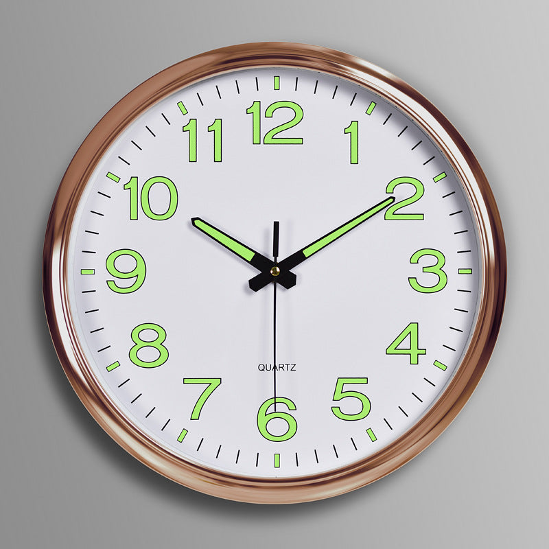 Horloge Murale Élégante Lumineuse | Cadran Raffiné et Atmosphère Calme