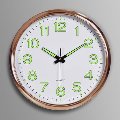Horloge Murale Élégante Lumineuse | Cadran Raffiné et Atmosphère Calme