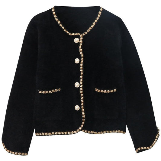 Veste en Velours Douce et Raffinée pour Femme - Foivo