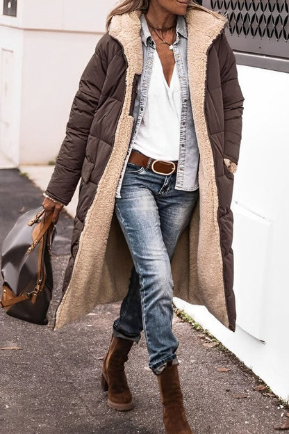 Manteau Femme Hiver Chaud et Élégant - BlxckFR