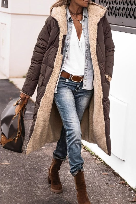 Manteau Femme Hiver Chaud et Élégant - BlxckFR