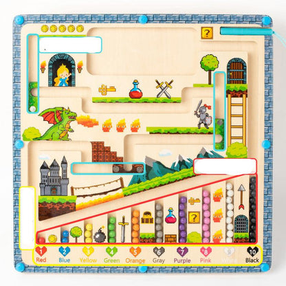 Jeu d'Énigme Magnétique Éducatif pour Enfants