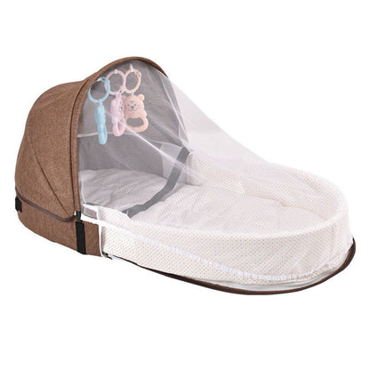 Lit parapluie bébé avec moustiquaire