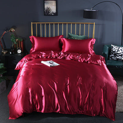 Linge de Lit en Soie Doux et Raffiné