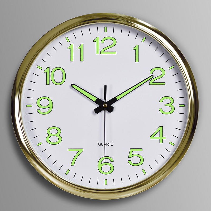 Horloge Murale Élégante Lumineuse | Cadran Raffiné et Atmosphère Calme