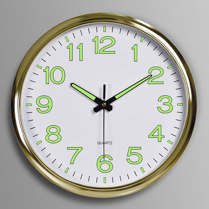 Horloge Murale Élégante Lumineuse | Cadran Raffiné et Atmosphère Calme