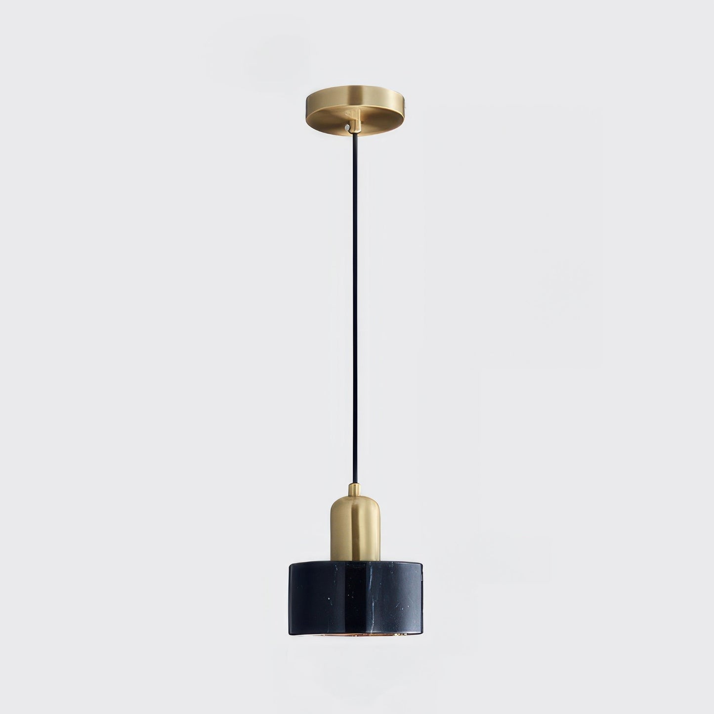 Lampe Suspendue Élégante en Métal et Bois avec LED
