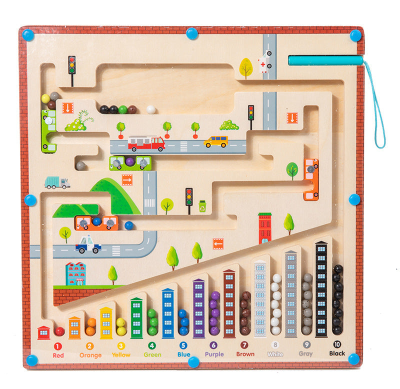 Jeu d'Énigme Magnétique Éducatif pour Enfants