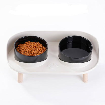 Bac à Manger Canin Élégant avec Pied Stable