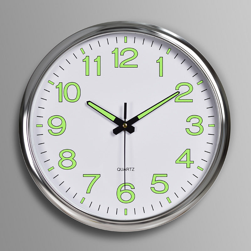 Horloge Murale Élégante Lumineuse | Cadran Raffiné et Atmosphère Calme