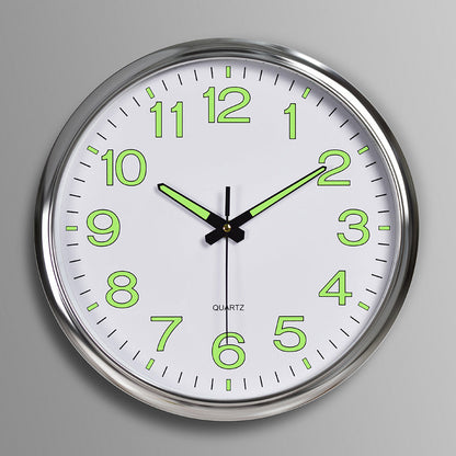 Horloge Murale Élégante Lumineuse | Cadran Raffiné et Atmosphère Calme