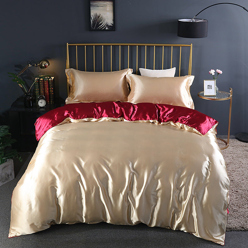Linge de Lit en Soie Doux et Raffiné