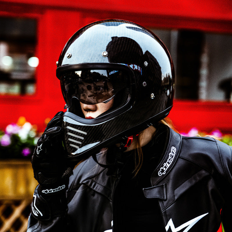 Casque Moto Tout-Terrain Léger et Sécurisé - Foivo