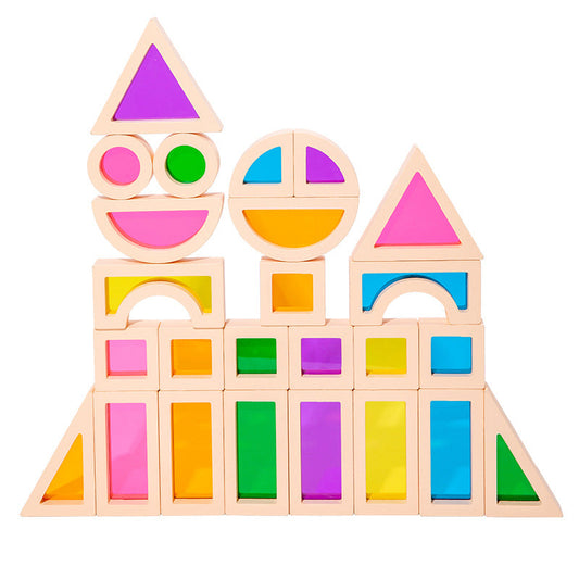 Blocs de Construction Colorés pour Enfants - Jouets Éducatifs - BlxckFR