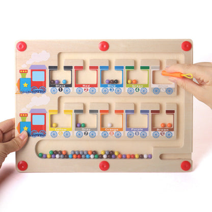 Jeu d'Énigme Magnétique Éducatif pour Enfants