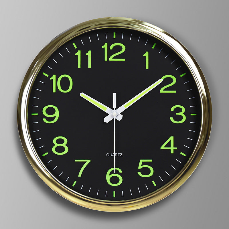 Horloge Murale Élégante Lumineuse | Cadran Raffiné et Atmosphère Calme