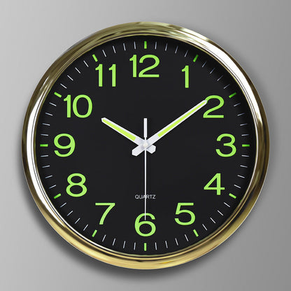 Horloge Murale Élégante Lumineuse | Cadran Raffiné et Atmosphère Calme