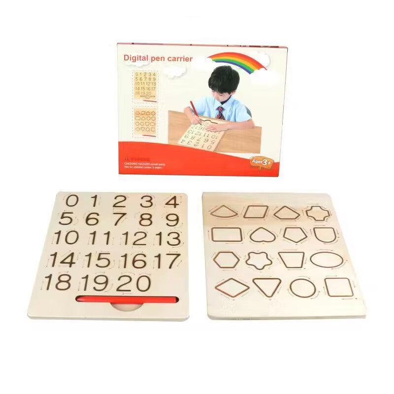 Jeu Éducatif En Bois Montessori pour Enfants - BlxckFR