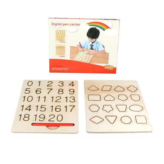 Jeu Éducatif En Bois Montessori pour Enfants - BlxckFR