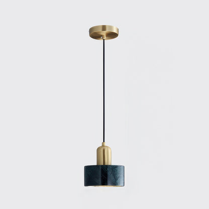 Lampe Suspendue Élégante en Métal et Bois avec LED