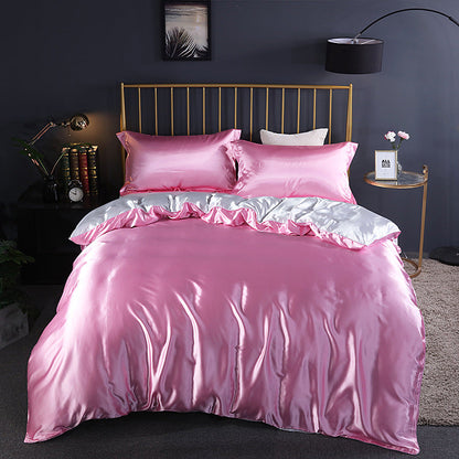 Linge de Lit en Soie Doux et Raffiné