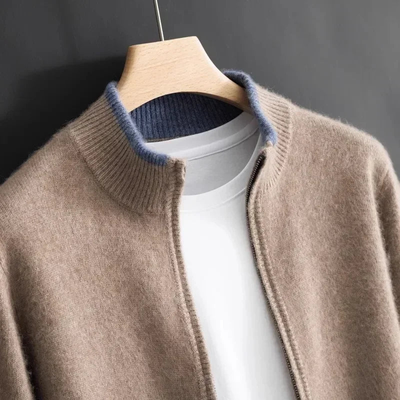 Norwin | Elegant Cashmere Zip Jacket