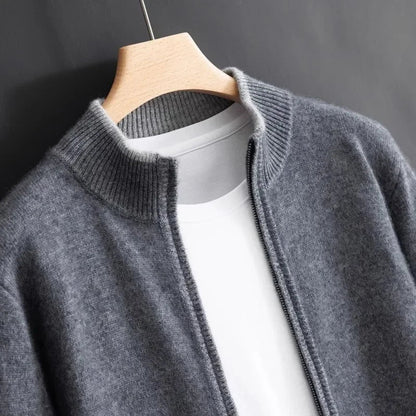 Norwin | Elegant Cashmere Zip Jacket