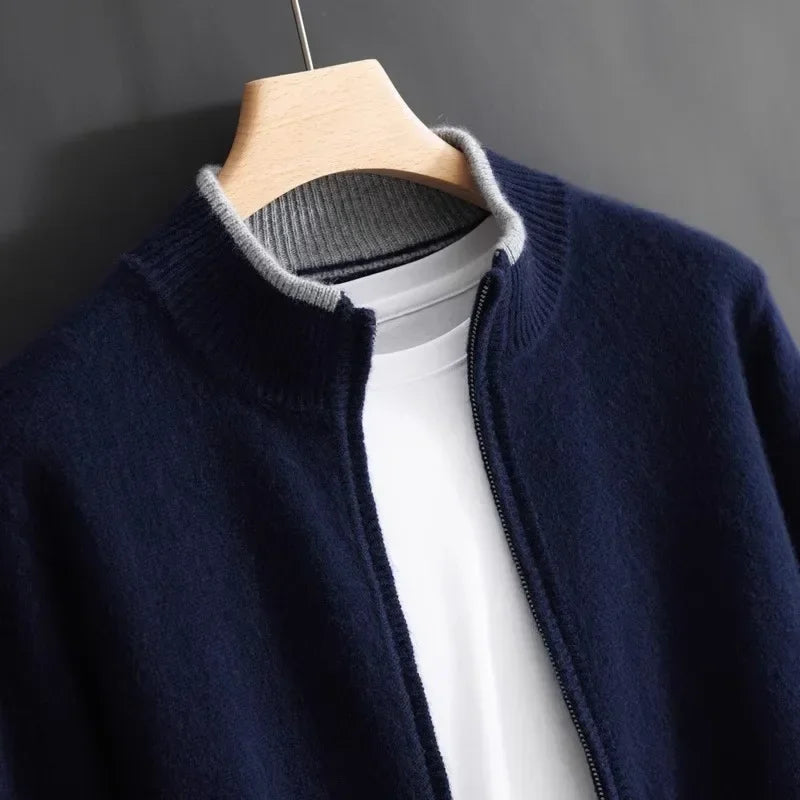 Norwin | Elegant Cashmere Zip Jacket