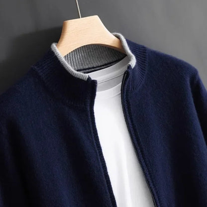 Norwin | Elegant Cashmere Zip Jacket