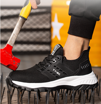 Chaussures de Travail Sécurité Ergonomiques À Pointes Métalliques
