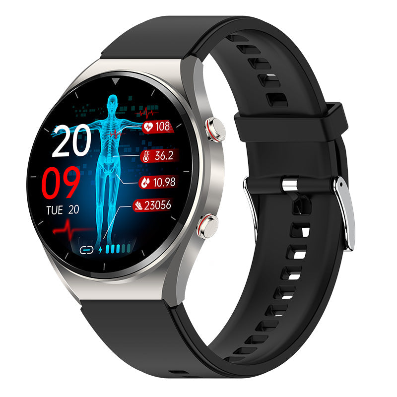 Montre Connectée de Santé Avancée avec Monitor de Glycémie et Tension Artérielle
