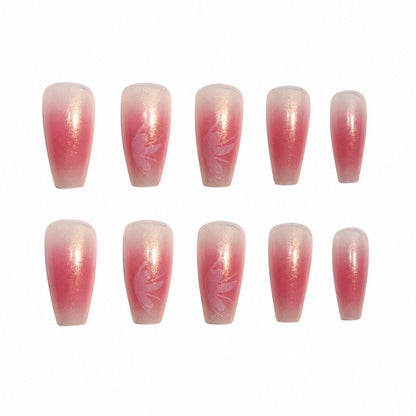 Ongles Artificiels Femme Dégradé Style Moderne - Foivo