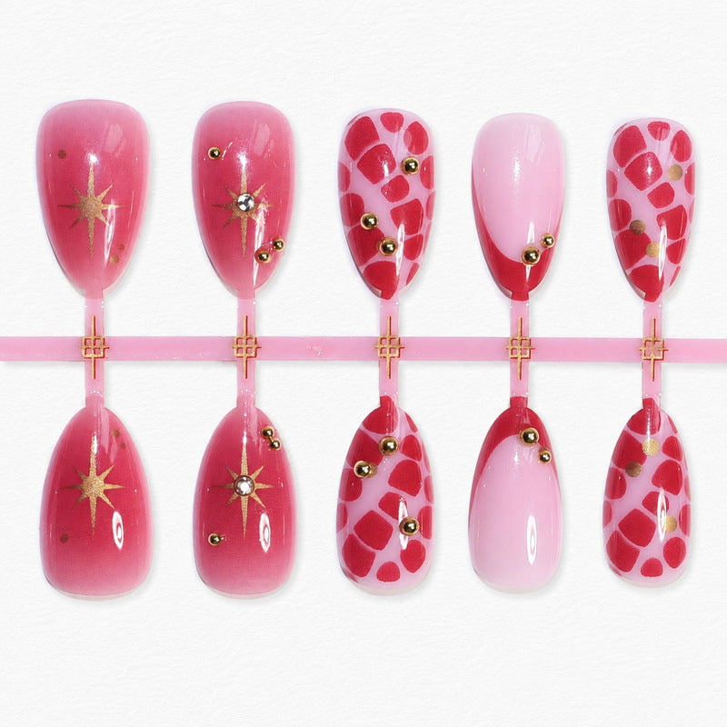 Ongles à Pression Femme Design Artistique Style Classique - Foivo