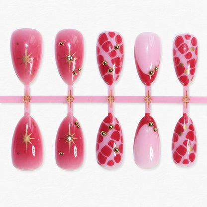 Ongles à Pression Femme Design Artistique Style Classique - Foivo